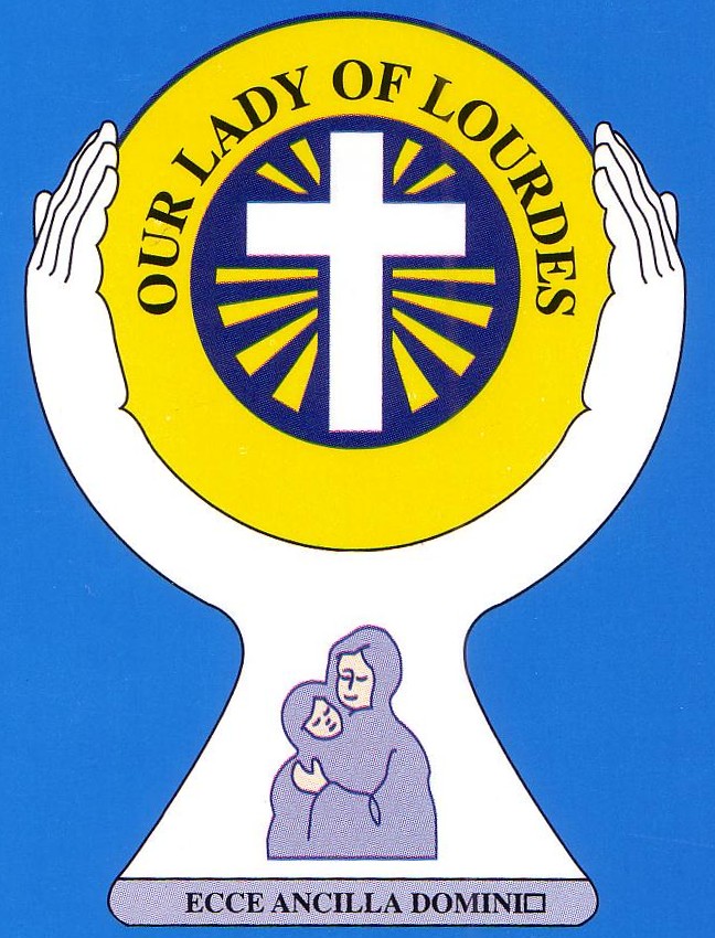 Logo for  Our Lady of Lourdes Catholic